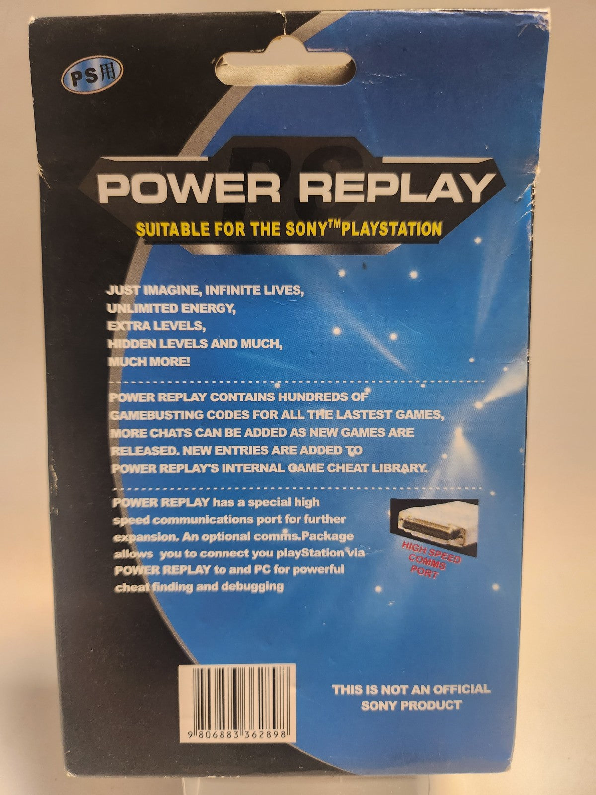 Power Replay 2000E in doos Playstation 1