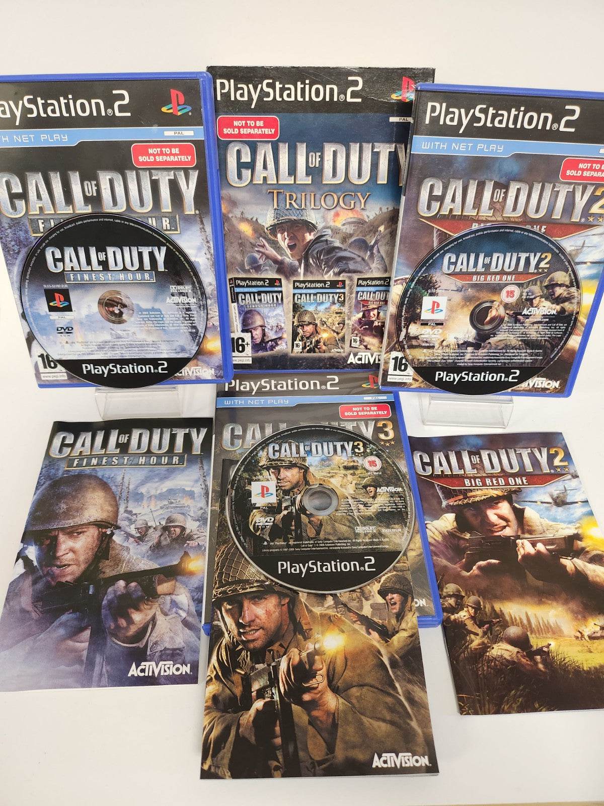 Call of Duty Trilogy Playstation 2 - Feniks Gameshop