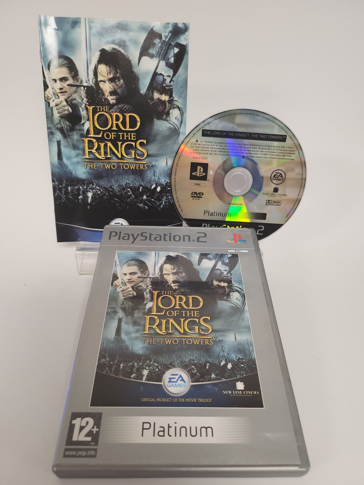 Lord of the Rings the Two Towers Platinum Playstation 2