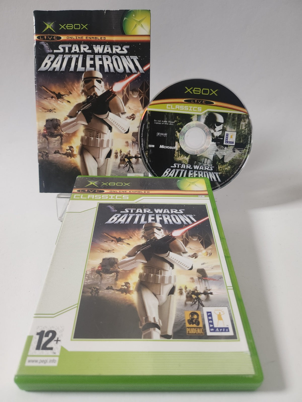 Star Wars Battlefront Classics Xbox Original