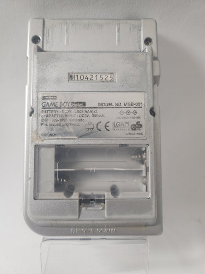 Nintendo Game Boy Pocket Zilver