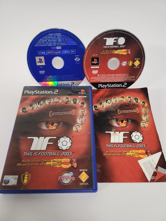 Dies ist Football 2003 Red Devils Edition für Playstation 2