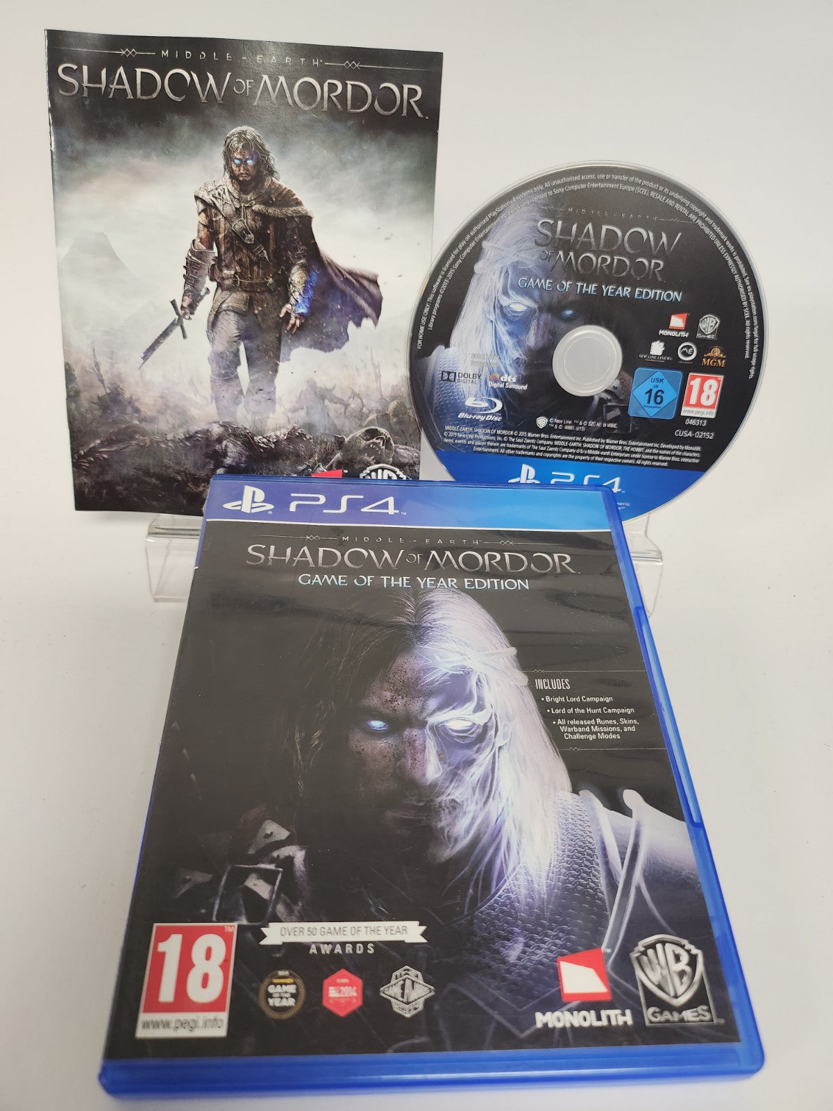 Shadow of Mordor GOTY Playstation 4