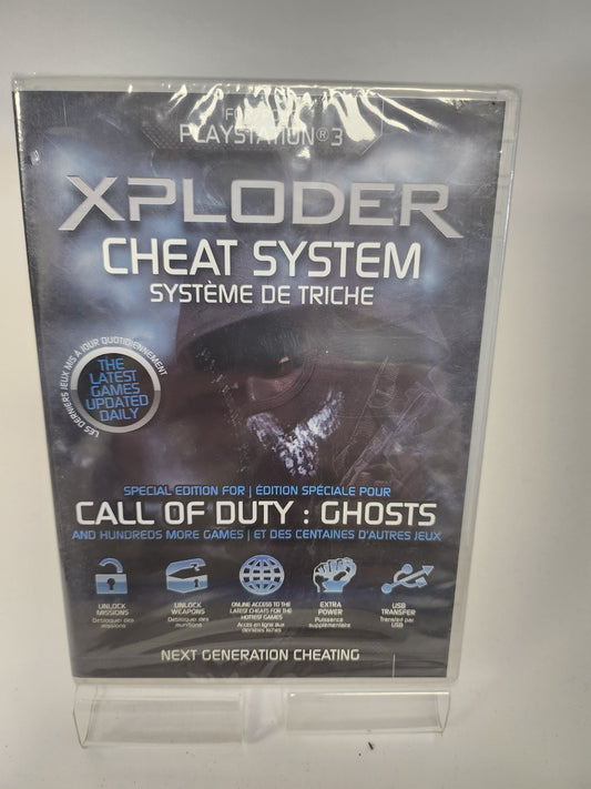 Xploder Cheat System geseald Playstation 3