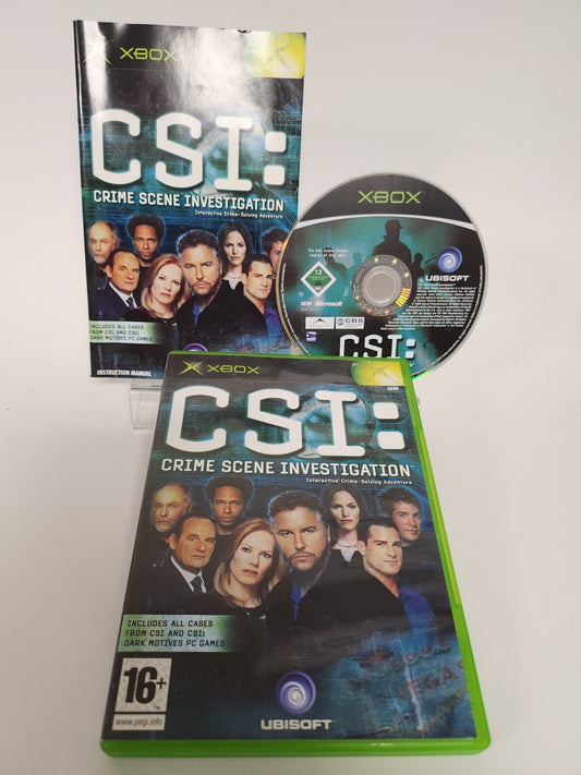 CSI: Crime Scene Investigation Xbox Original