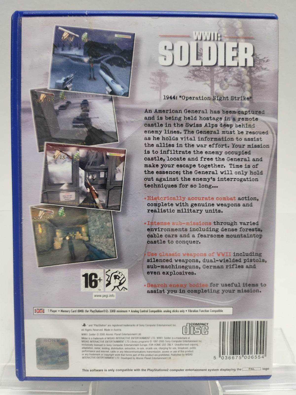 WWII Soldier Playstation 2 - Feniks Gameshop