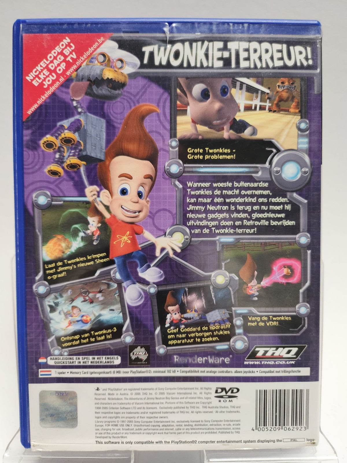 Jimmy Neutron Attack of the Twonkies Playstation 2 - Feniks Gameshop