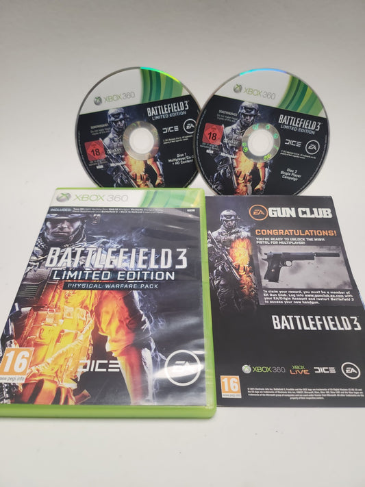Battlefield 3 Limited Edition Physical Warfare Pack Xbox 360