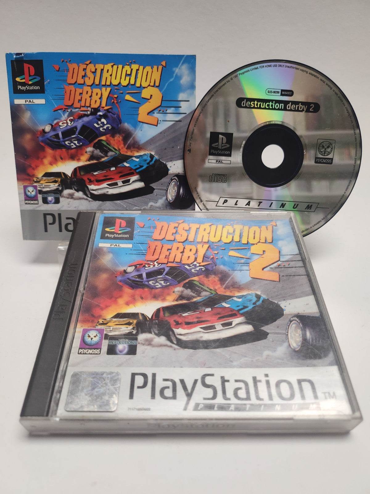 Destruction Derby 2 Platinum Playstation 1 - Feniks Gameshop