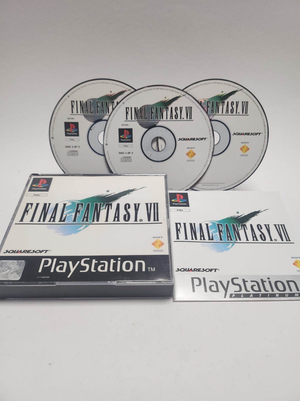 Final Fantasy VII Platinum Edition Playstation 1 - Feniks Gameshop