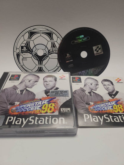 ISS Pro 98 + Metal Gear Solid Demo disc Playstation 1 - Feniks Gameshop