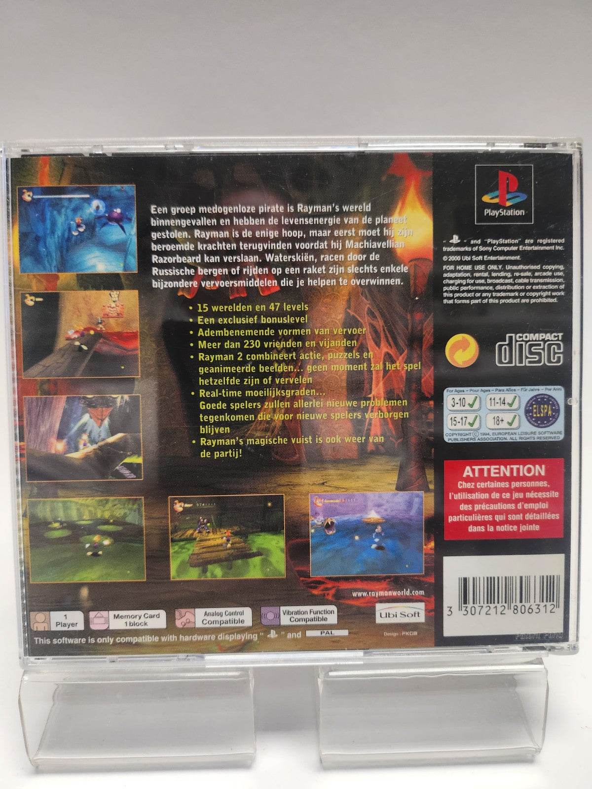 Rayman 2 the Great Escape Playstation 1 - Feniks Gameshop