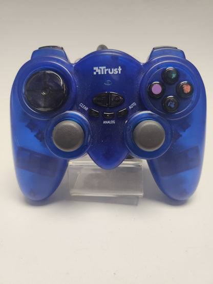 Blauwe Trust Controller Playstation 2