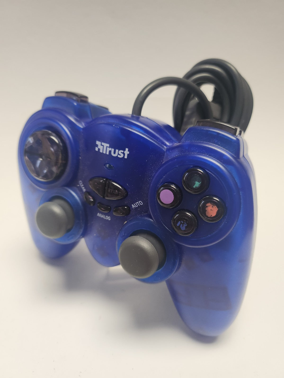 Blauwe Trust Controller Playstation 2