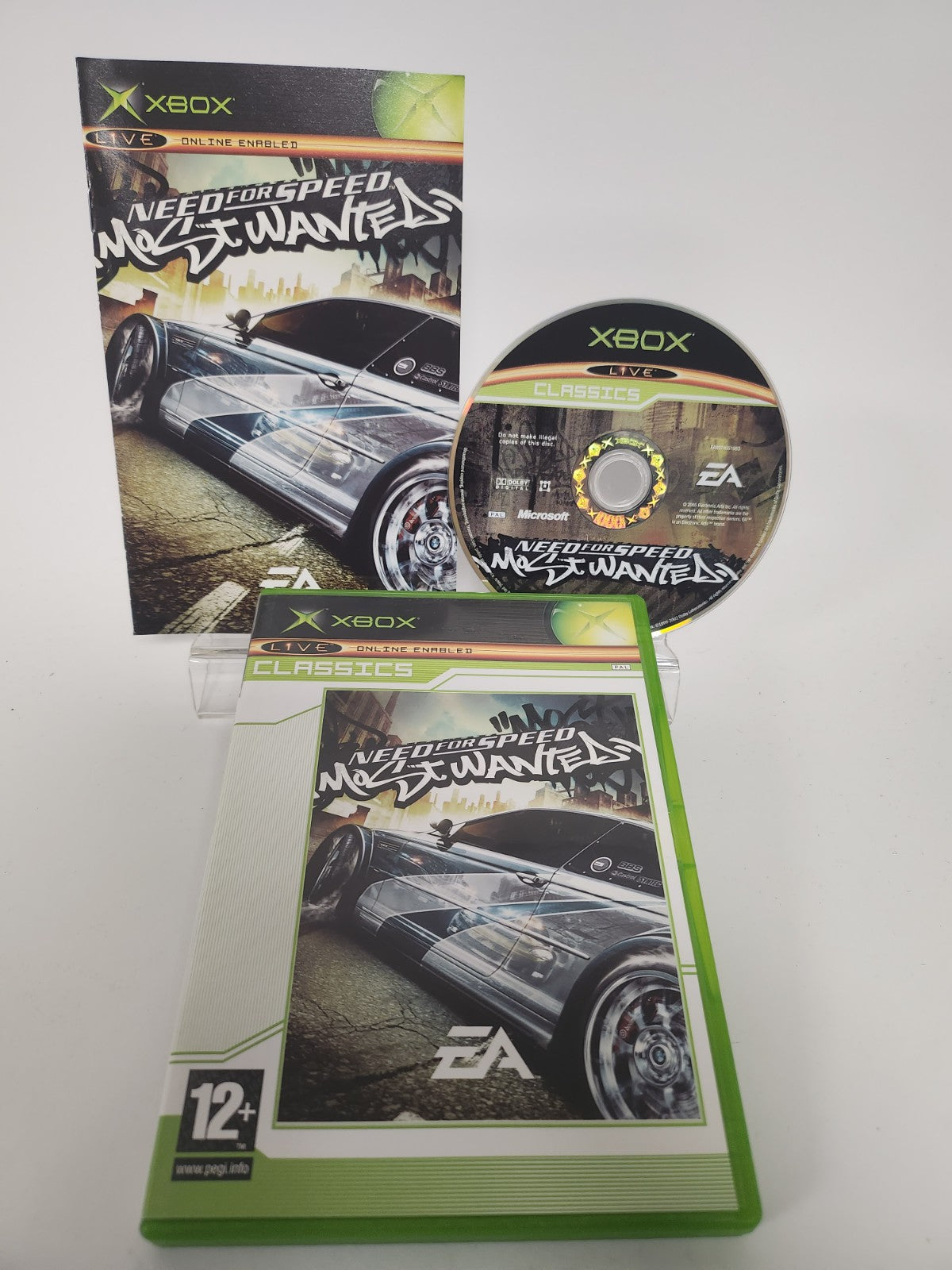 Need for Speed ​​​​Most Wanted Classics Xbox Original