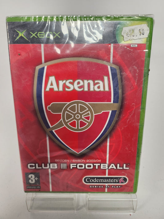 Arsenal Club Football geseald Xbox Original