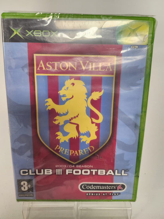 Aston Villa Club Football geseald Xbox Original