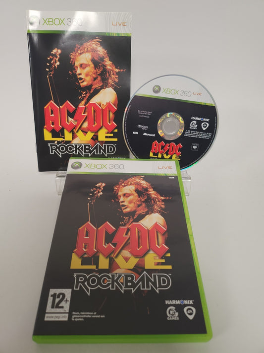 ACDC Live Rockband Xbox 360