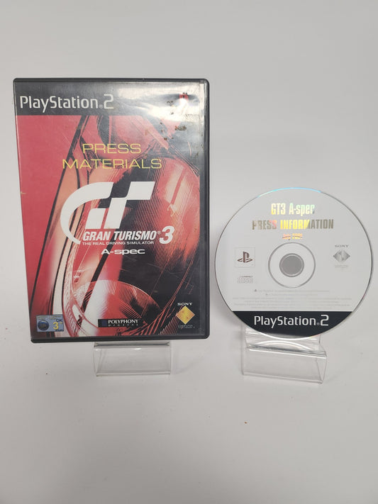 Gran Turismo 3 A-Spec Press Materials Playstation 2
