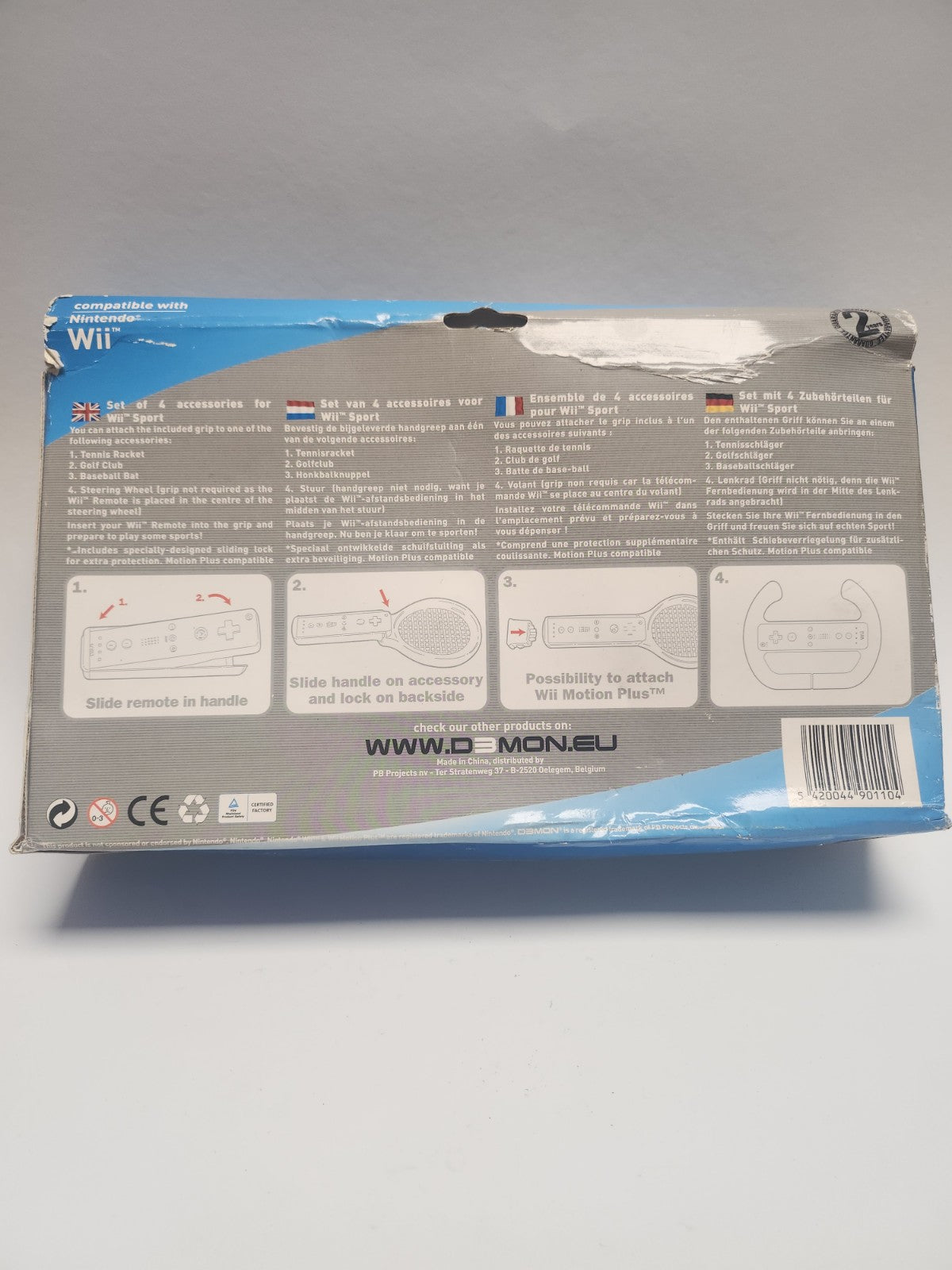 Sport Pack MPlus im Karton Nintendo Wii