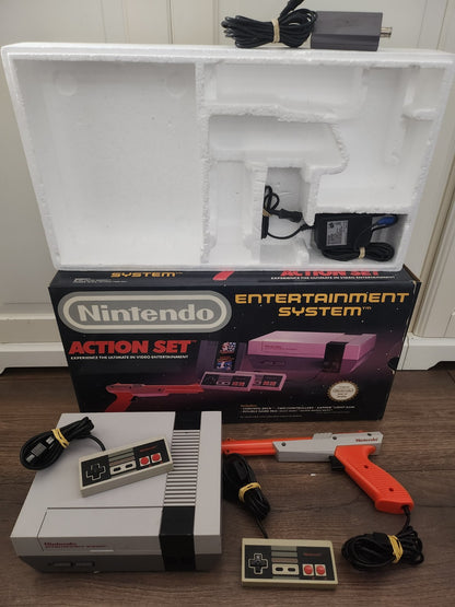 Nintendo Entertainment System Action Set in doos NES