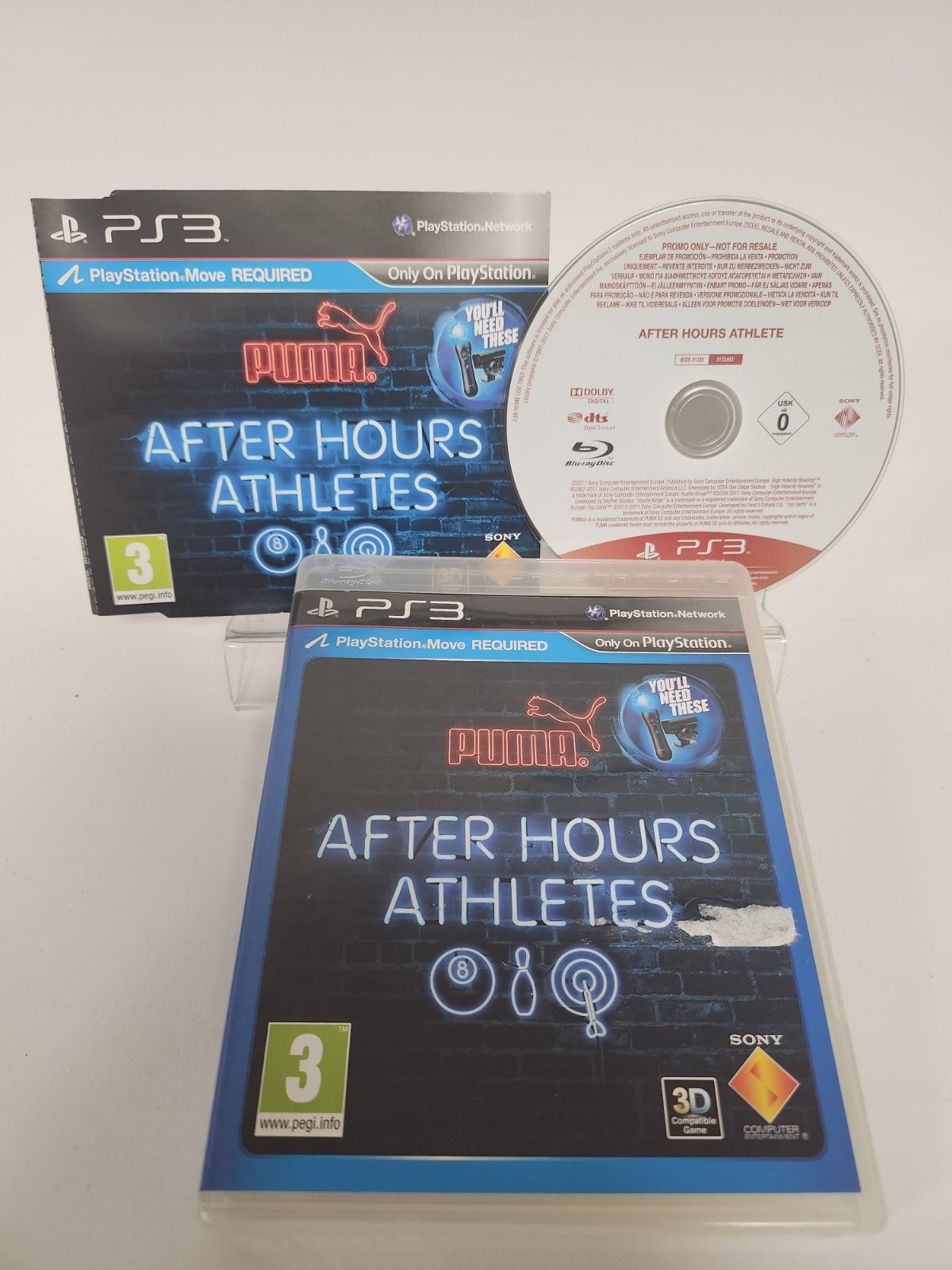 After Hours Athletes Promo Disc Playstation 3