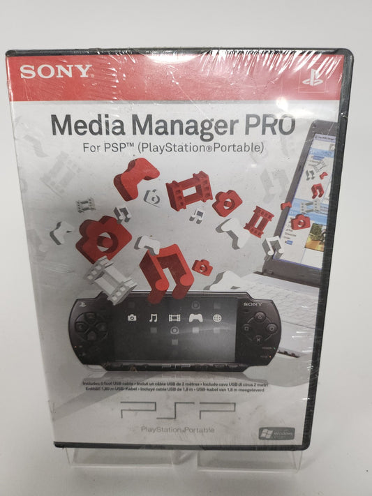Media Manager Pro geseald Playstation Portable (PSP)