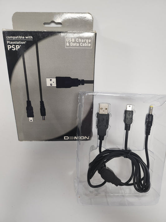 Demon USB Charge & Data Cable in doos Playstation Portable