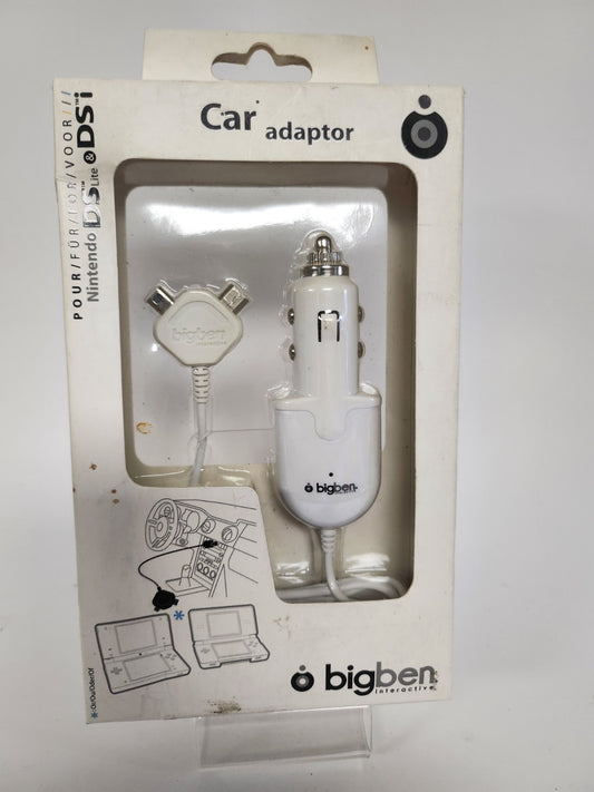 BigBen Car Adaptor NIEUW geseald Nintendo DS Lite/ DSi