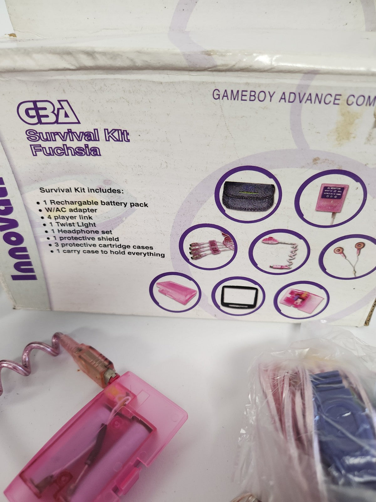 Innovation Survival Kit Fuchsia Game Boy Advance