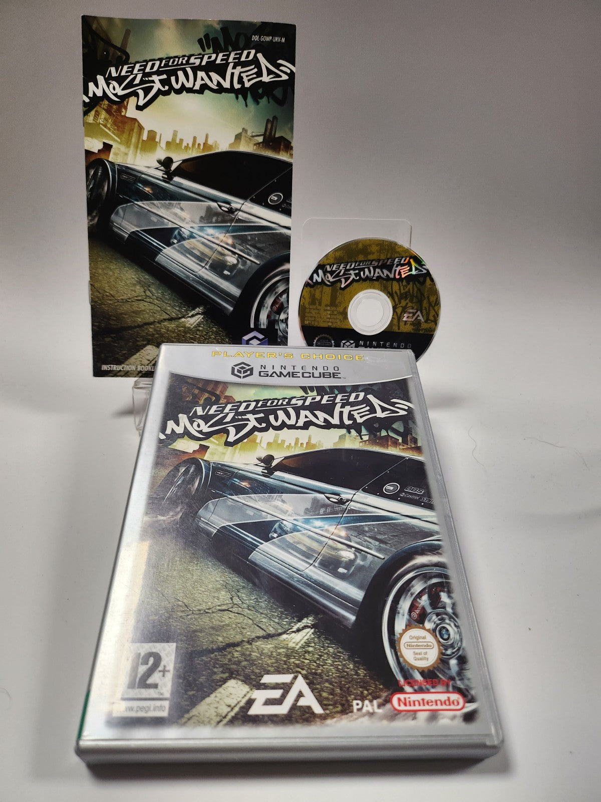Need for Speed Most Wanted Player's Choise Nintendo Gamecube