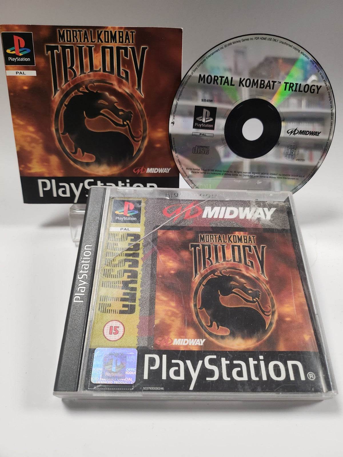Mortal Kombat Trilogy Classics Playstation 1 - Feniks Gameshop