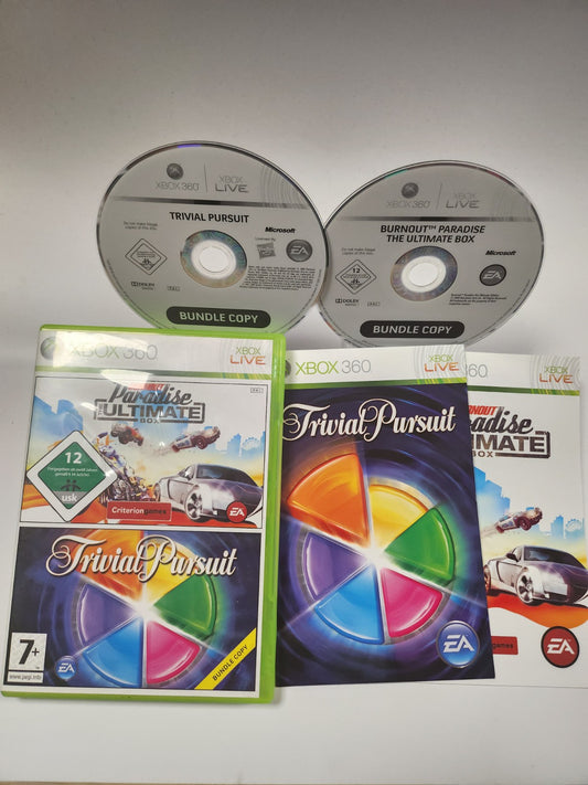 Burnout Paradise, die ultimative Box &amp; Trivial Pursuit Xbox 360