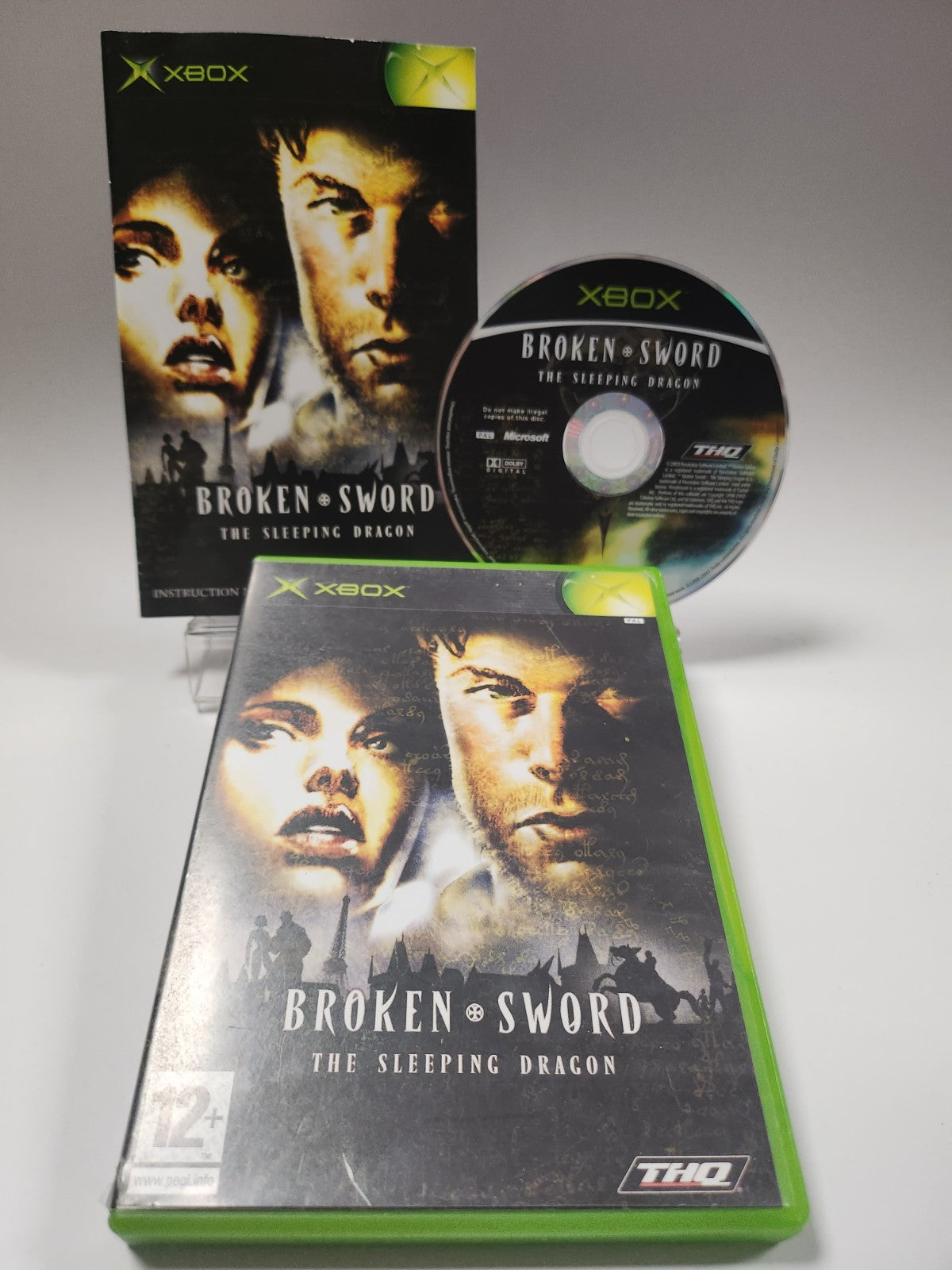 Broken Sword the Sleeping Dragon Xbox Original