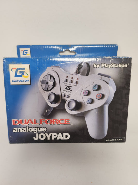 Gamester Dual Force Analoog Joypad in doos Playstation 1