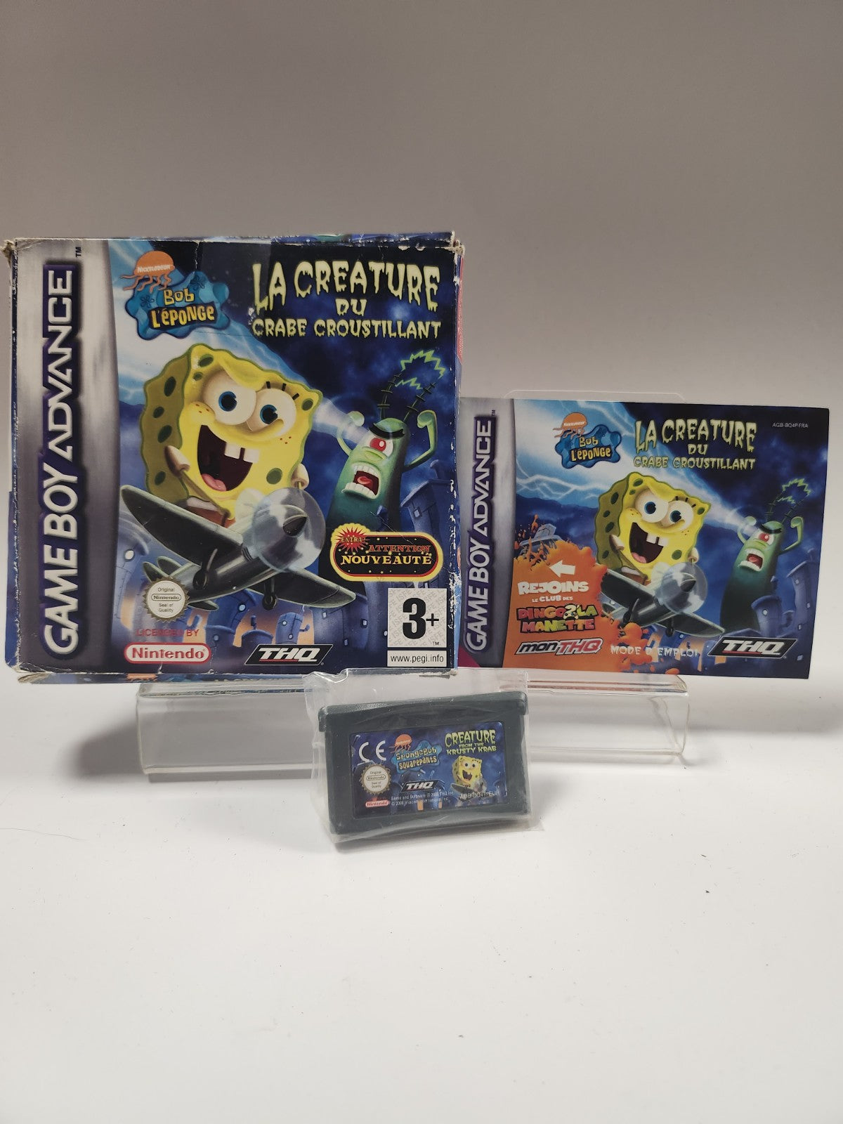 SpongeBob en de Krokante Krab Boxed Game Boy Advance