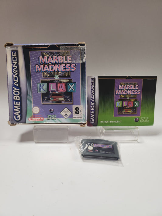 Marble Madness & Klax Nintendo Game Boy Advance