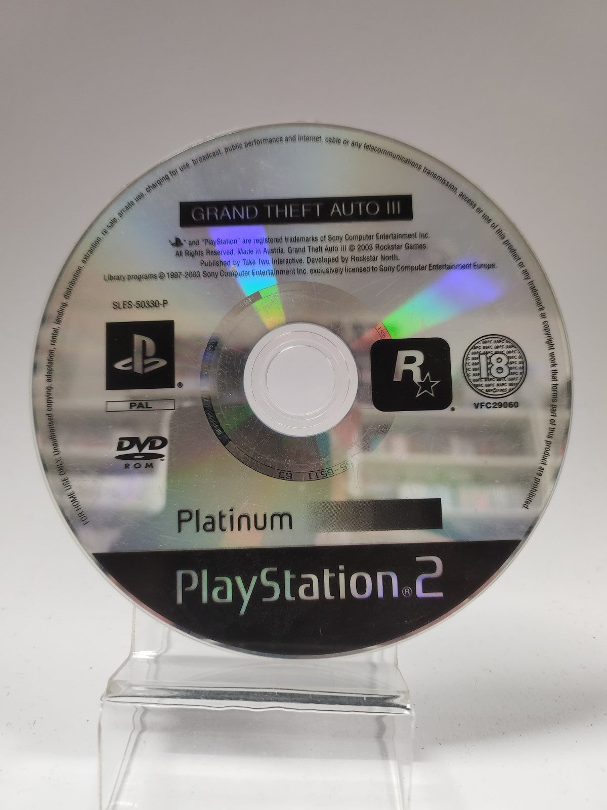 Grand Theft Auto III Platinum (nur Disc) Playstation 2