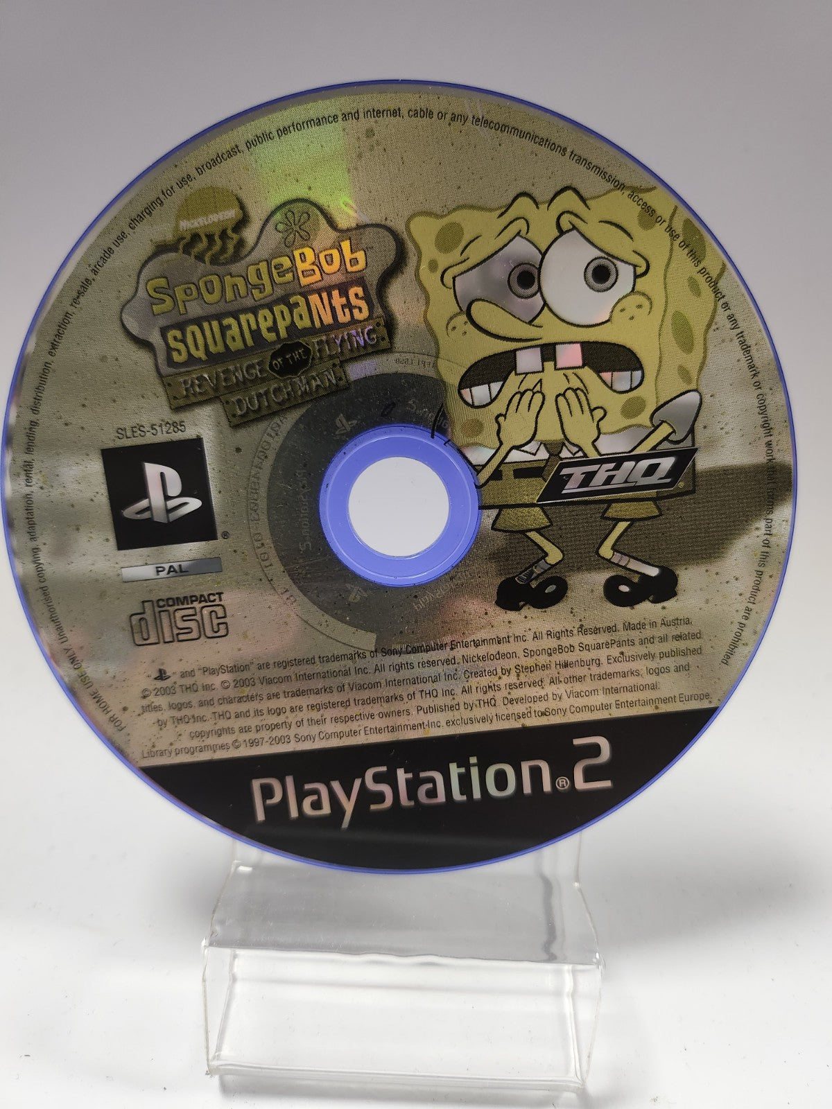 Spongebob Squarepants Revenge of Flying Dutchman (disc only) PS2 ...