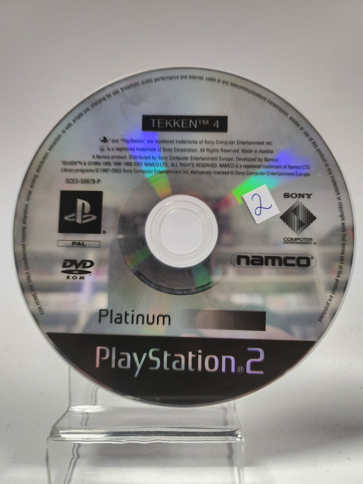 Tekken 4 Platinum Edition (nur Disc) Playstation 2