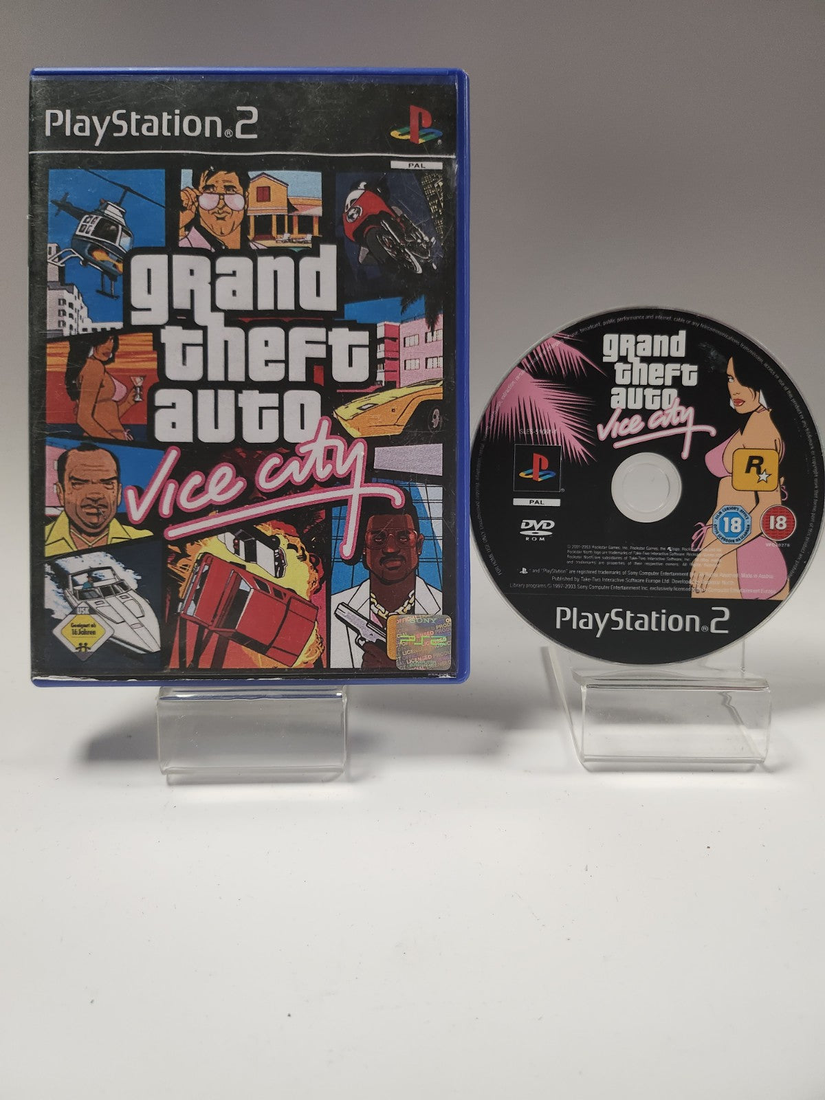 Grand Theft Auto Vice City (copy cover) Playstation 2