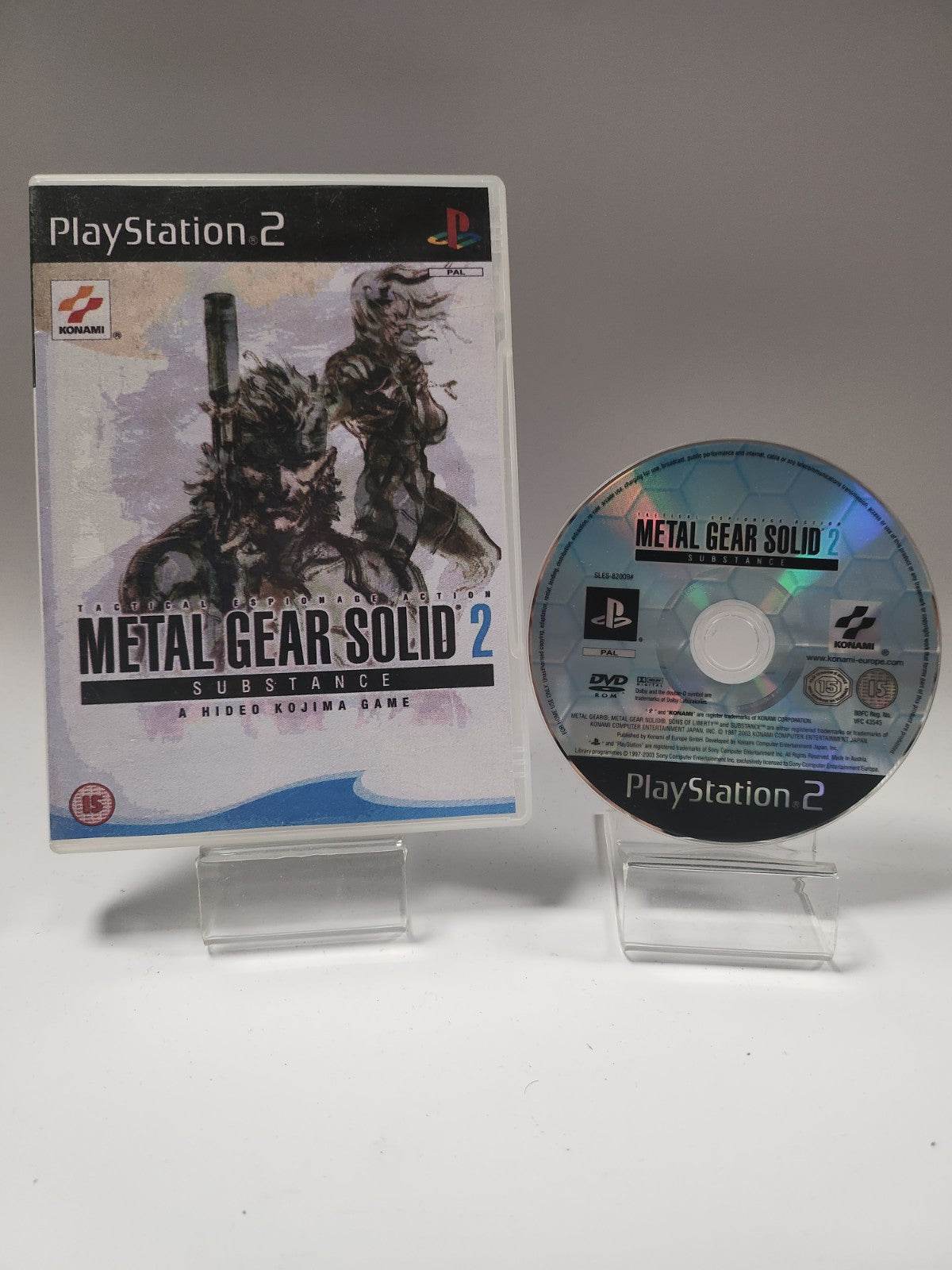 Metal Gear Solid 2 Substance (copy cover) Playstation 2 - Feniks Gameshop
