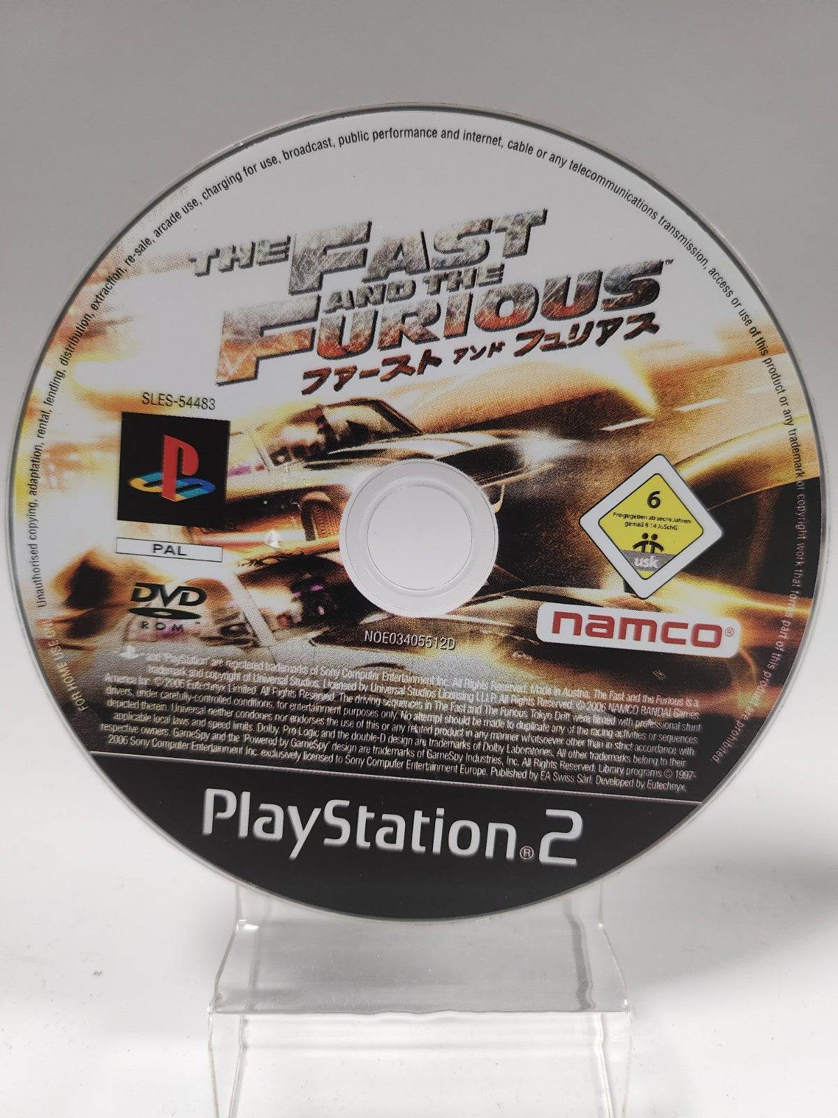 Fast and the Furious (disc only) Playstation 2 - Feniks Gameshop