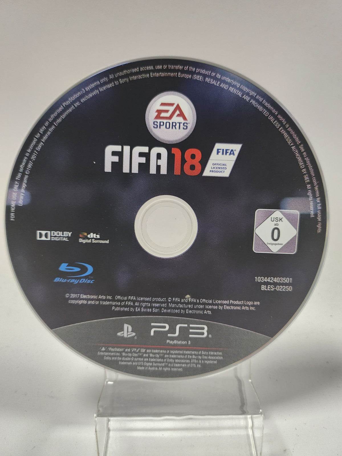 FIFA 18 (disc only) Playstation 3