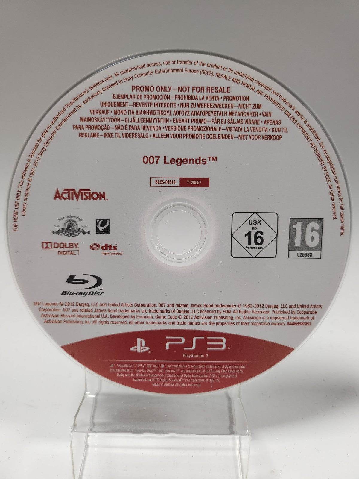 007 Legends Promo Disc (disc only) Playstation 3 - Feniks Gameshop