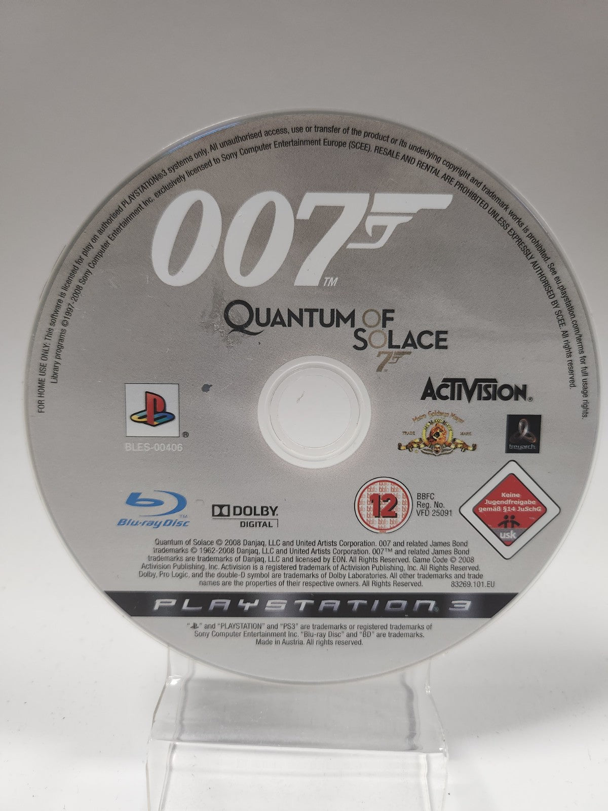 007 Quantum of Solace (nur Disc) Playstation 3