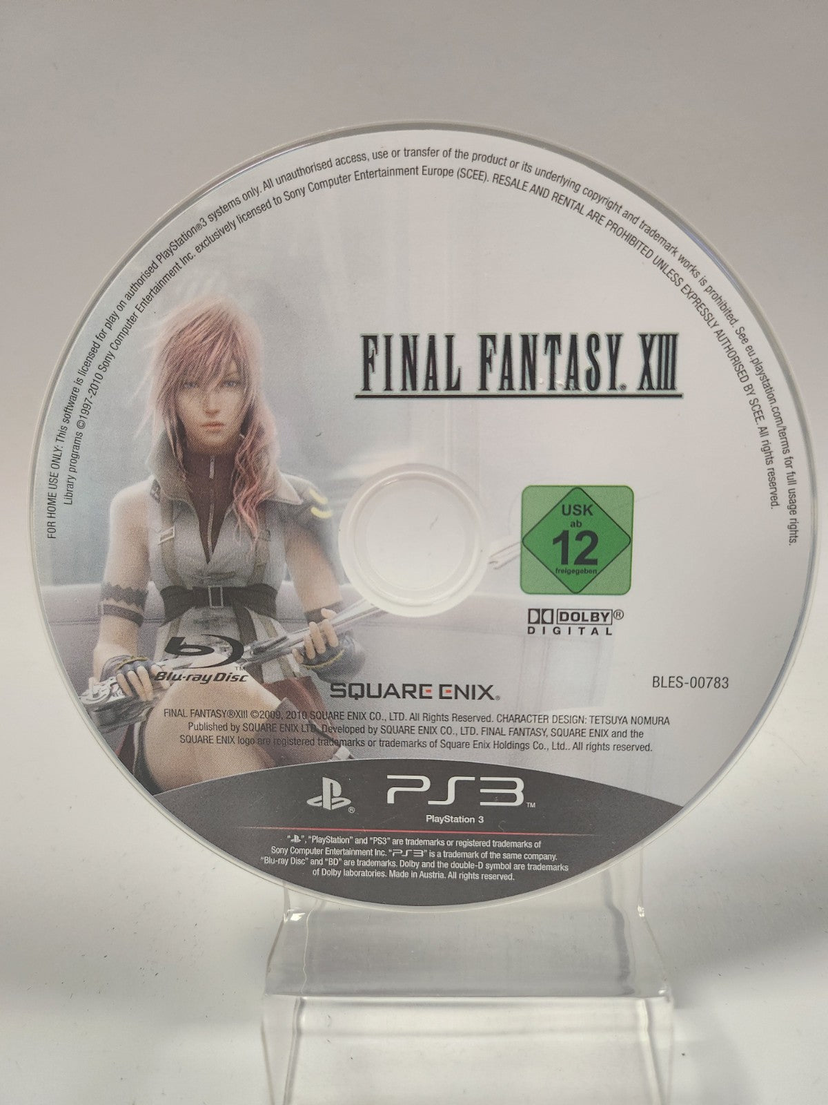 Final Fantasy XIII (nur Disc) Playstation 3