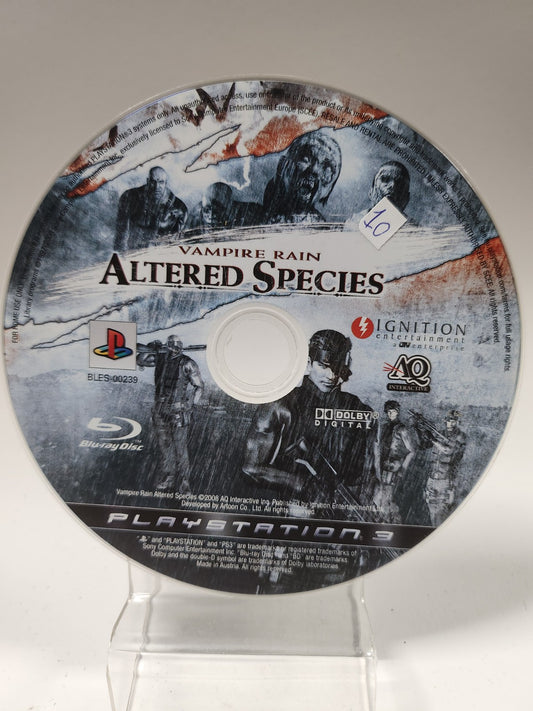 Vampire Rain Altered Species (disc only) Playstation 3