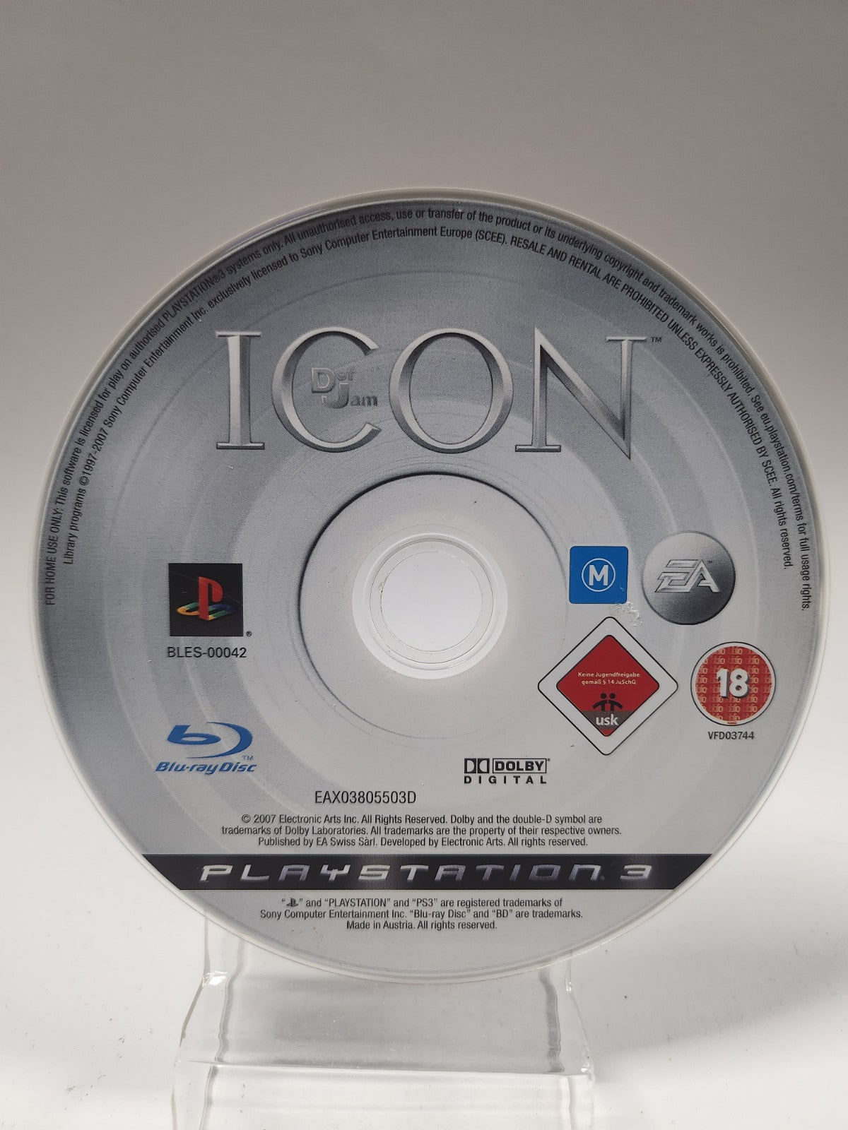 Def Jam-Symbol (nur Disc) Playstation 3