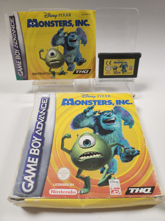 Disney Pixar Monster Inc Game Boy Advance